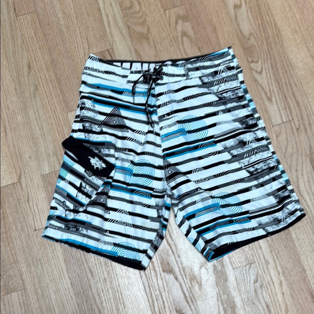 Striped Swim Shorts